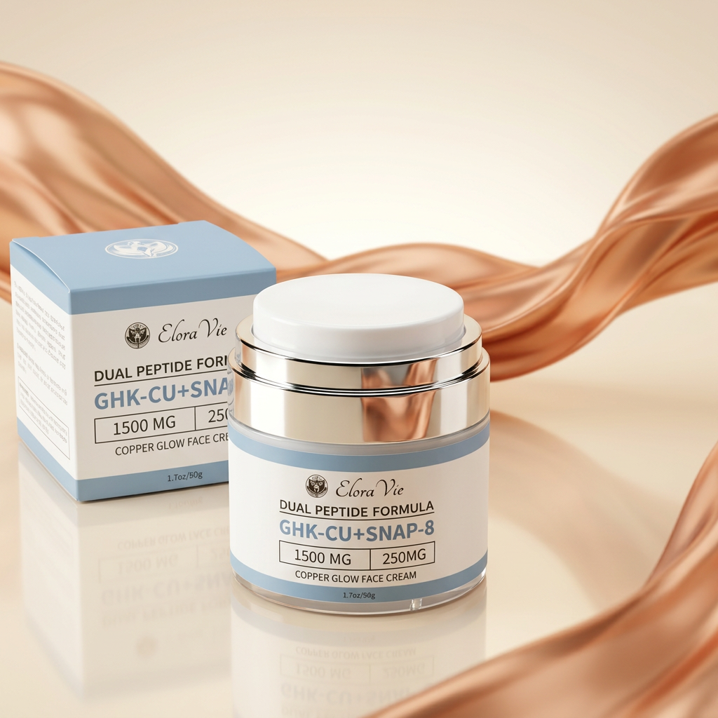 Copper Glow Face Cream jar